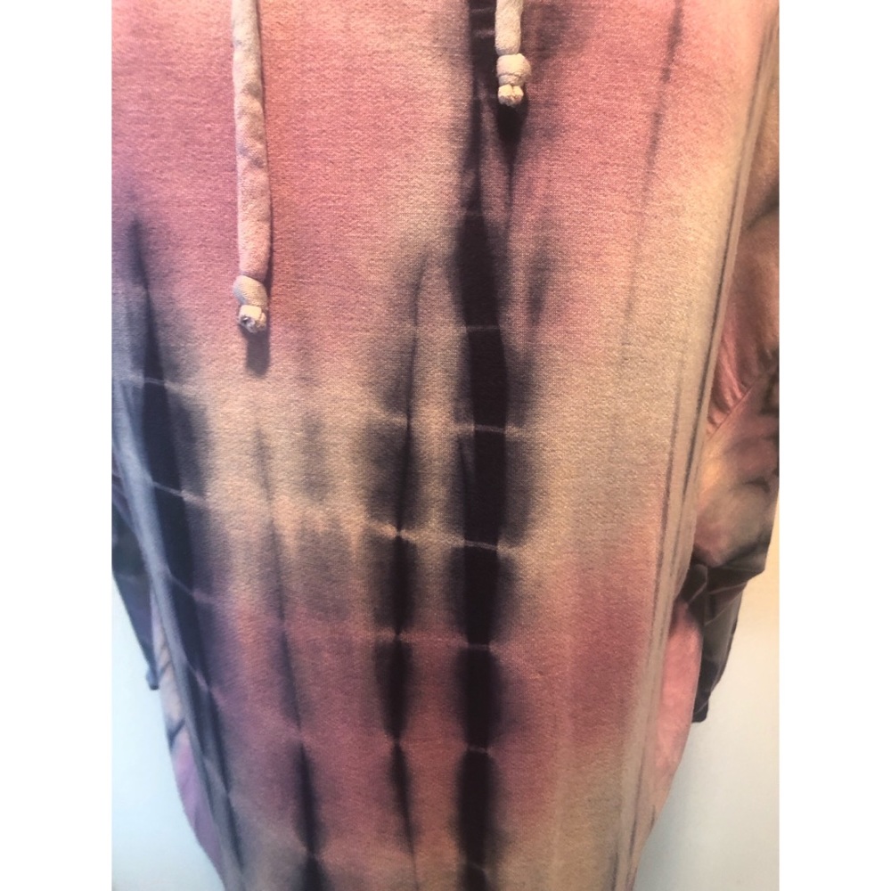 MARONIE LA Tie Dye Hooded Crop Sweatshirt BRAND NEW Size Medium! - Picture 7 of 9